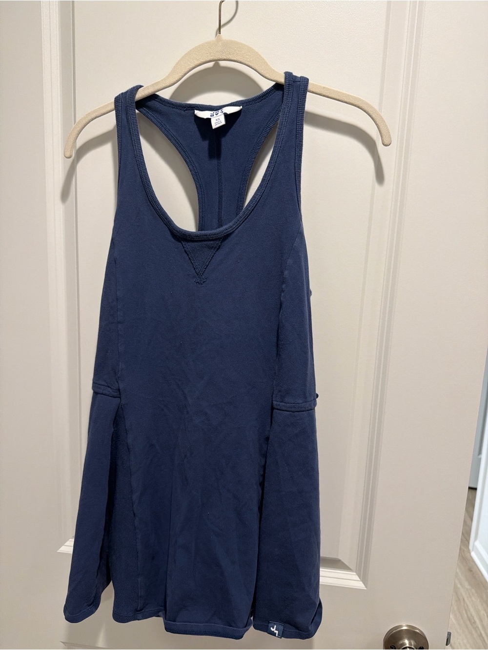 Target Navy Racerback Flared Tank Top